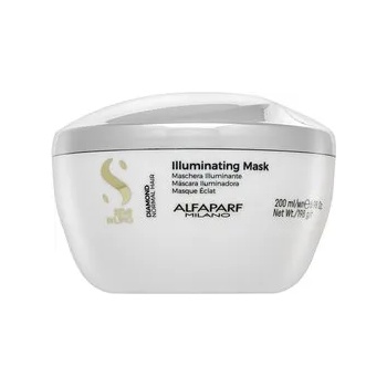 ALFAPARF Milano Semi Di Lino Diamond Illuminating Mask подхранваща маска за блясък на косата 200 ml