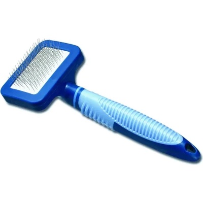 Camon SoftGrip slicker brush S - четка за финно разресване за кучета и котки 7x5x17, 5 см