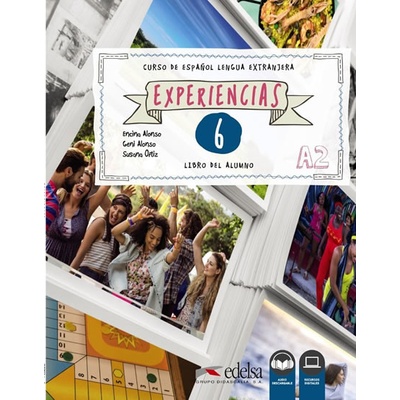Experiencias 6/A2 Libro del alumno + audio descargable