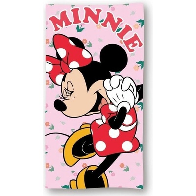 Faro osuška Micro Minnie léto polyester 70 x 140 cm