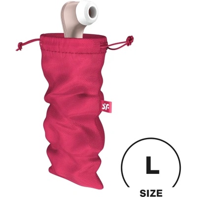 Satisfyer Торбичка за съхранение Satisfyer Treasure Bag L червена