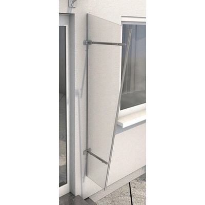 Gutta bočná stena Guttavordach PT/GR Variant 185 x 60 cm antracit/číra