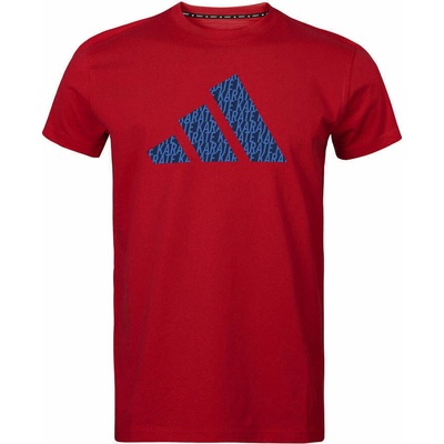 adidas Karate tričko s krátkym rukávom červená