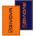 GIVOVA Хавлиена кърпа Givova Double Face 80x165 cm towel - Orange / Blue (Orange / Navy Blue)