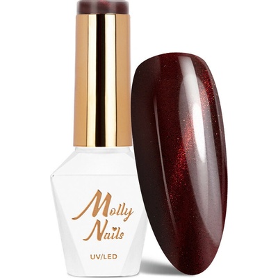 MOLLY NAILS Reds Cat Eye Red č.235 8 g
