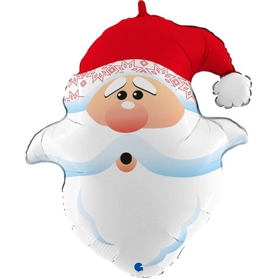 Grabo Vánoční balónek fóliový Zvědavý Santa 26 66 cm