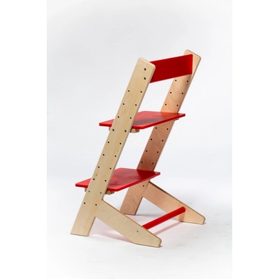 Lucas Wood Style rostoucí židle Easy Line červená