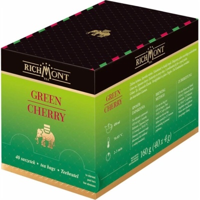 Richmont Zelený čaj Green Cherry 40 x 4 g