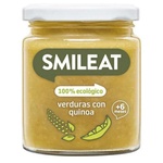 Smileat Гарнитура от киноа Smileat със зеленчуци с екстра върджин зехтин, 6M+, БИО, 230 гр
