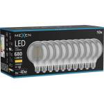 Mexen Vintis 10x LED нажежаема жичка E27, G95, 8W, Топла - 2700K, 680 lm, опушена (L157-E27-0827-70x10)
