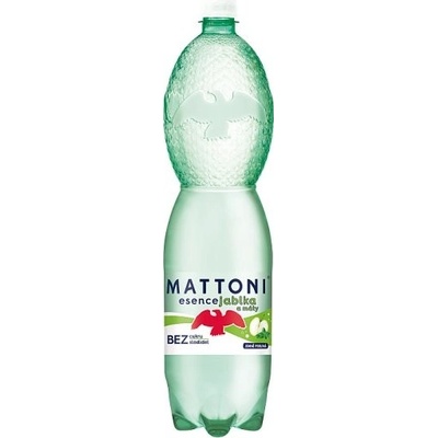 Mattoni Esence jablko a máta jemně perlivá 1,5 l