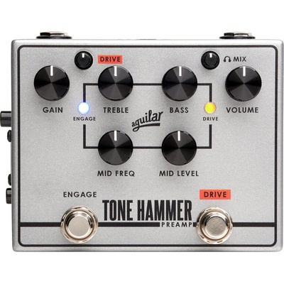 Aguilar Tone Hammer Предусилвател и Rack усилвател