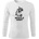 DRAGOWA FIT-T Тениска с дълъг ръкав Muscle Army Man, бяла, 160 г/м2 (5663)