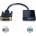 MicroConnect Adapter DVI-D to VGA adapter DVI 24+1 - HD15 M-F IC chipset: ITE6693, Black
