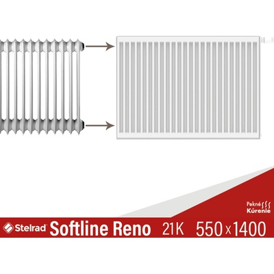 Stelrad Reno Softline 21K 550 mm x 1400 mm