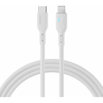 JOYROOM USB-C към Lightning кабел за Apple устройства с Lightning порт (200 см) - Joyroom USB-C to Lightning Cable PD 20W (бял) (S-CL020A13)