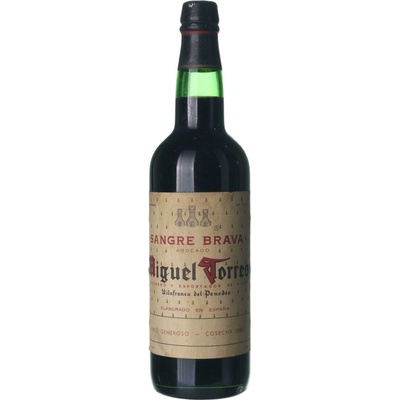 Torres Sangre Brava polosladké červené 1980 0,75 l (holá láhev)