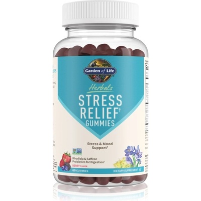 Garden of Life Herbals Stress Relief Lesní ovoce medvídci 60 ks