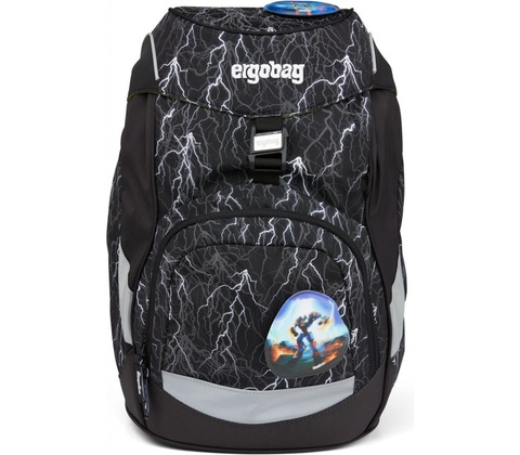 Ergobag Prime černá zig zag 2020