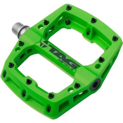 TAG Metals Педали за велосипед TAG Metals T3 NYLON Green