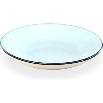 Порцеланова чинийка 10 см. с черен кант М21-256