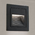 Orion AL 11-1217 - LED вградено осветително тяло LORO LED/2W/230V IP65 черно (OR0210)