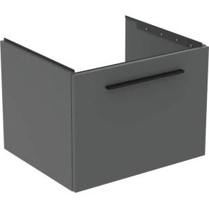 Ideal Standard i. life B окачен долен шкаф, матово кварцово сиво, 1 чекмедже 60 см (T5269NG)