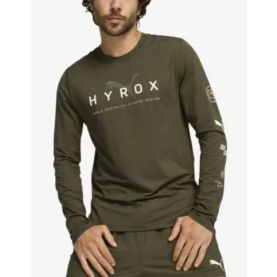 PUMA x Hyrox Run Langarmshirt Top Green