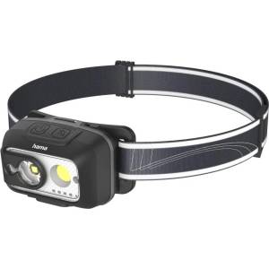 Hama Челник Hama HL500-C, полимерна батерия, 500 lumens, удароустойчив, черен (228609)