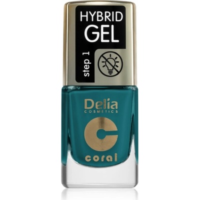 Delia Cosmetics Coral Nail Enamel Hybrid Gel gélový lak na nechty odtieň 149 11 ml