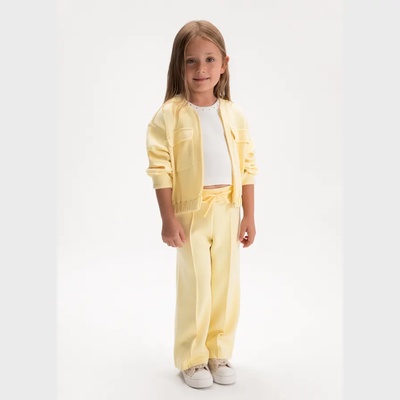 Mayoral Анцуг пике в цвят ванилия за мини момиче Mayoral