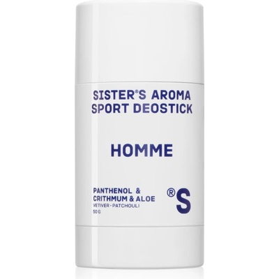 Sister's Aroma Homme Sport Deostick дезодорант стик против миризма и изпотяване за мъже 50 гр