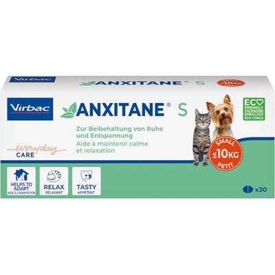 Virbac 60 таблетки Virbac Anxitane S за котки и кучета
