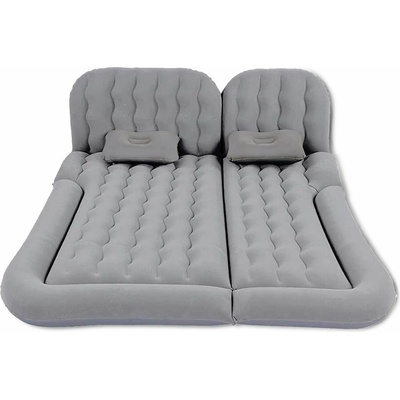 Mobilly univerzálny nafukovací cestovný matrac do kufra auta 174 x 126 cm sivý OT-101