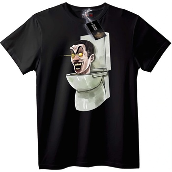 NOONEBRAND Тениска Тоалетен Лазерен Човек - 2XL, Black