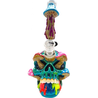 Phoenix Star Glass Mushroom Skeleton Bong – Zboží Dáma