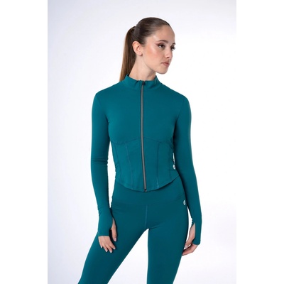 Intermezzo Atraktívna mikina pre krasokorčuliarky 6637 morská riasa