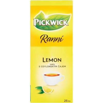 Pickwick Ranní S citronem směs s ceylonským čajem 25 x 1,75 g