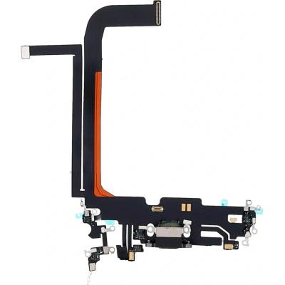Nabíjecí konektor flex iPhone 13 Pro Max (černý)