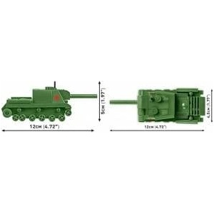 Vincobiosis COBI 3096 Historical Collection WWII Czolg ISU 152, 135 fls