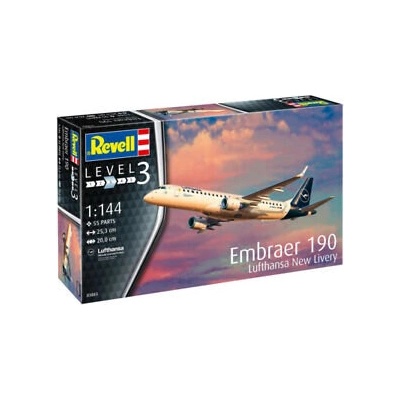 Revell Аирбъс Луфтханза 190 - сглобяем модел