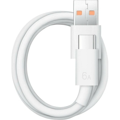 Huawei LX04072043 USB na typ C, super rychlé nabíjení 6A, 66 W, 1m, bílý