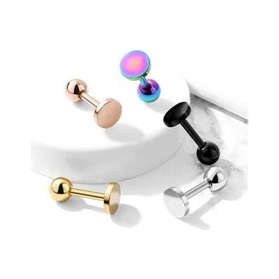 Šperky4U Cartilage piercing do ucha placička CP1053-K
