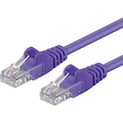 Premiumcord sputp01V Patch, UTP RJ45-RJ45 level 5e, 1m, fialový