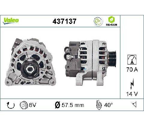 Generátor VALEO 437137