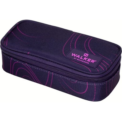 Schneiders Правоъгълен несесер Walker Fame - Purple, 1 цип (24339)