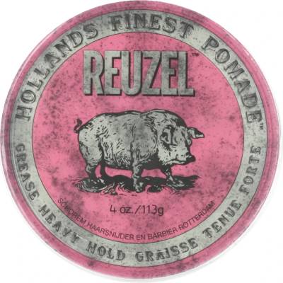 REUZEL Styling Pink Pomade Grease Heavy Hold 113 g