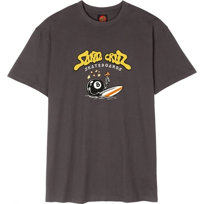 Santa Cruz Winkowski Surf Front T-Shirt Washed Black