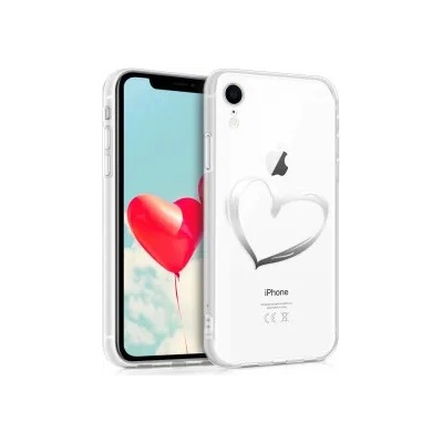 kwmobile Калъф за Apple iPhone XR - сребрист