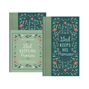 God Keeps His Promises KJV Study Bible [Sage Floral]: Understand Bible Prophecy. . . and Find Inspiration for Life (ISBN: 9781636090795)